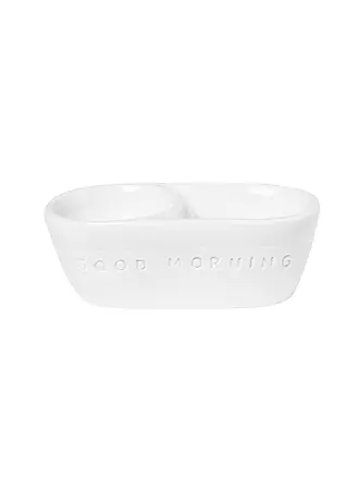 RAEDER | Eierbecher GOOD MORNING 9,5x3,5cm Weiss | 